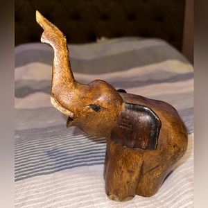 Carved Wooden Elephant